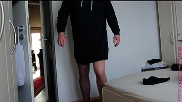 Welche Farbe der Nylons für das Kleid