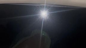 Amateur with huge cock jizzes on sunroof
