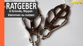 BDSM-Advisor: Reasons why you should use nipple clamps