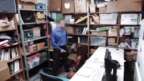 Hot Ebony Sarah Banks gets intense interracial action