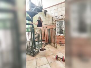 Pissing in the stairs