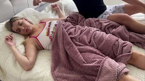 My Stepbrother used me and fucked me while my step parents are next room