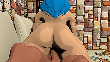 Incredible thick Chun Lia big ass booty fucking in Sex Fighter 3d HD