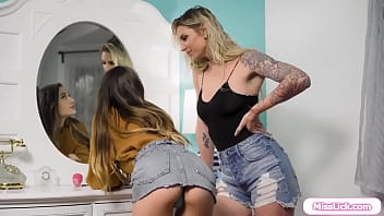 My stepmom did not mind me licking her