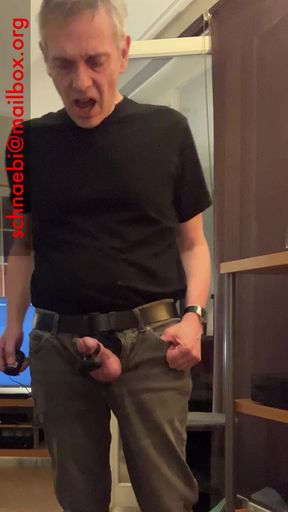 Vibrate the penis until it ejaculates