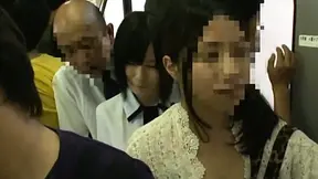 Kinky Sneakiness & Tiny Skirts Sparkle On Crowded Tokyo Public Transit