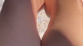 Natural Toenails In Flip Flop Heels JOI