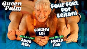 Four Feet for Leilani - Featuring Leilani Lei, Jade Ash, and Holly Fey