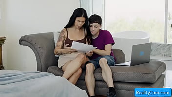 Busty step mom helps step son to learn and more sexy and kinky stuff - Dana Vespoli, Ricky Spanish