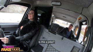 Female Fake Taxi Lady Gang and a hardcore anal sex encounter