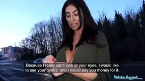 Public Porn Cheating big boobs Brit deepthroats thick cock