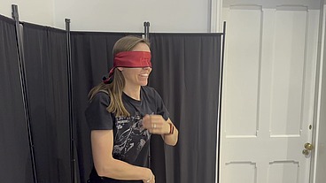 The Blindfolded Clothing Challenge.