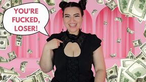 Real Talk Financial Domination - Candid Talk with Countess Wednesday about Findom, Mind Fuck, Loser Humiliation, Loser Porn, and Sexual Rejection MP4 1080p