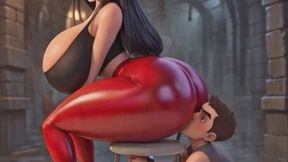 TRAPPED AND USED AS A FART SLAVE