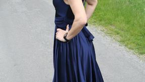 Maria's Cream Jimmy Choo 4" High Heels Walk 1 (1920x1080)