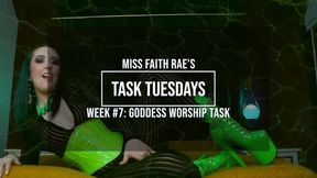 Week 7: A worship task for my truly devoted pets (MP4)