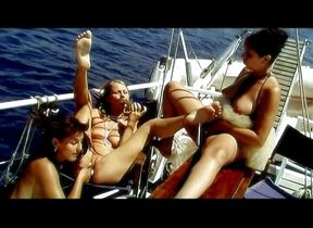 Lesbian threesome in a boat (in search of lost orgasm_03)