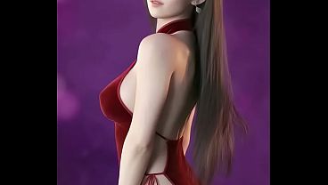 Tifa'_s Charismatic Dance (AOA - Good Luck) | Uncensored Hentai | AI Generated