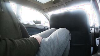 Pissing from the backseat of my vehicle making a mess