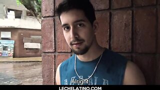 Not Cut latino cocks condomless penetration and sperm-lechelatino.com