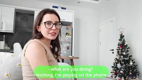 Step Sister Asked Me to Help Her with Her First Anal!