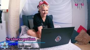 nerd becomes a sex horny vampire with a magic potion