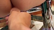 お尻の穴に空気浣腸