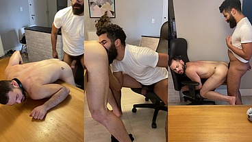 TREINANDO MEU NOVO SUB NO ESCRITÓRIO - PARTE II