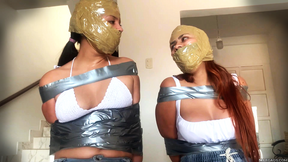 Gagged And Bound: Begging for a Duct Tape Adventure!