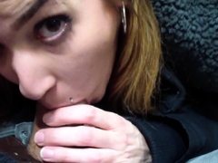 Homemade amateur blonde blowjob
