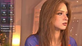 Sexy Gamer Girl Strip Tease