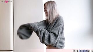 Eva a beautiful natural teen gets fucked