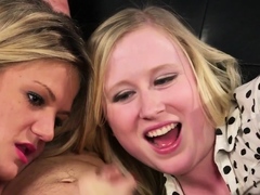 Cfnm hotties sucking