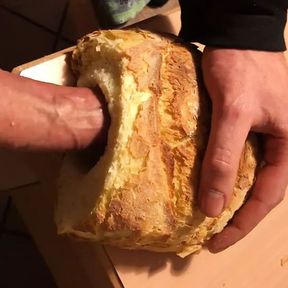 Loaf of bread fucking domination