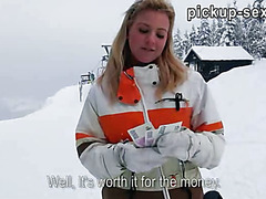 Amateur Nathaly Teges banged for cash
