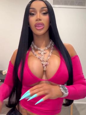 Female Onlyfans Model in Pink