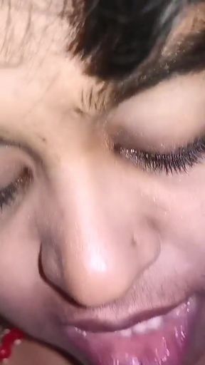 My marid stepsister come my room and fuck very hard and cum in mouth   Clip 1
