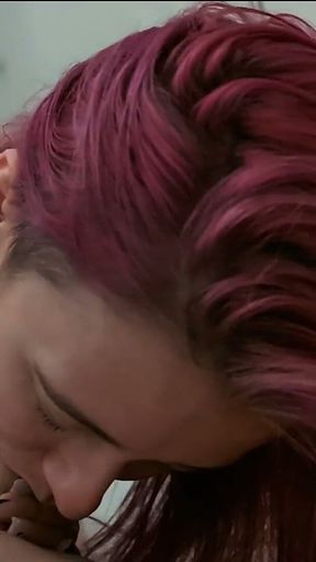 I Give a Blowjob While Being Talked Dirty