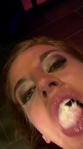 Silvia in a cum rush   Clip 1
