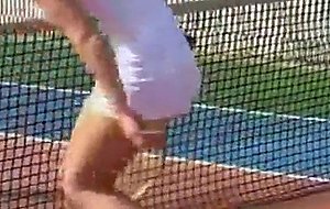 Anouk gets fucked at the tennis court