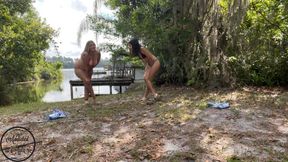 PEE DESPERATION AT THE LAKE 1080p