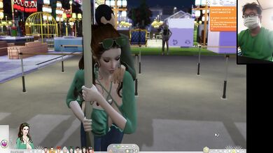 The Sims 4:8 people pole dancing hot sex