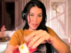 Brunette Solo Webcam Masturbation