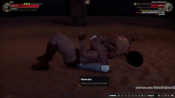 Aldra VS Johnny Walker Black (Naked Fighter 3D)