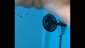 eating my ass fast so as not to let us see