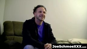 JoeSchmoeXXX.com - Hot Jerzee gets naughty with Joe's fat dick in his mouth