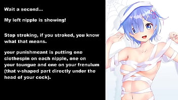 rem chastity tease for you.