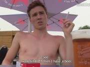 CZECH HUNTER 361 -  Ginger Stud Takes A Break From Swimming To Get His Ass Drilled