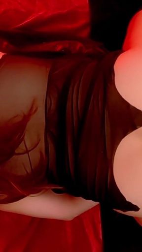 Huge Ass Tiny Dick Crossdresser Trainning Her Hole