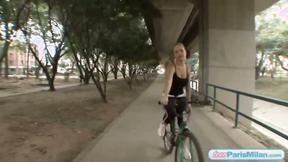 ”Big Titted solo teen riding”